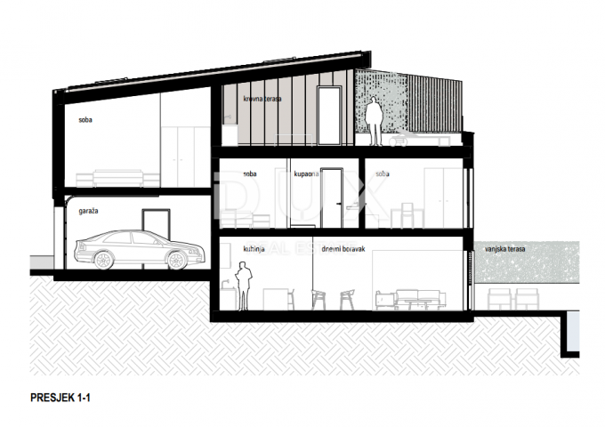 RIJEKA, KOSTRENA - exklusive Wohnung mit Pool - Neubau mit Panoramablick auf das Meer! GELEGENHEIT!