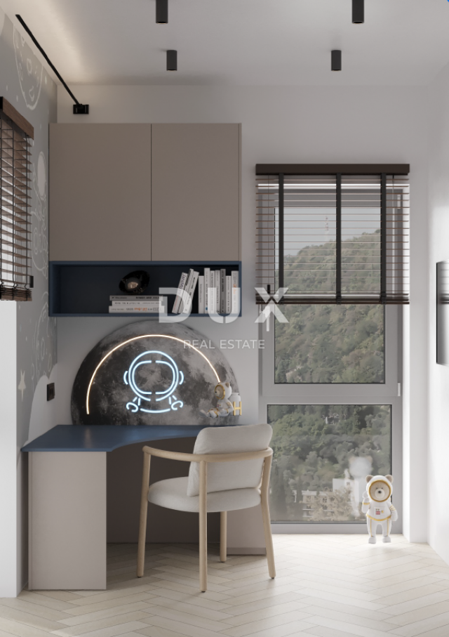 RIJEKA, KOSTRENA – exklusives Apartment mit Whirlpool – Neubau mit Panoramablick auf das Meer! GELEG