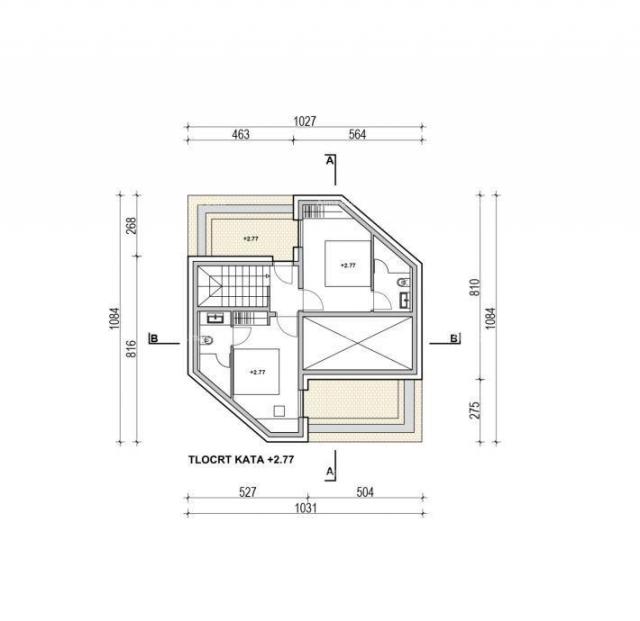 Building land Building land for sale, 504 m2, villas with swimming pool in the municipality of Svetv