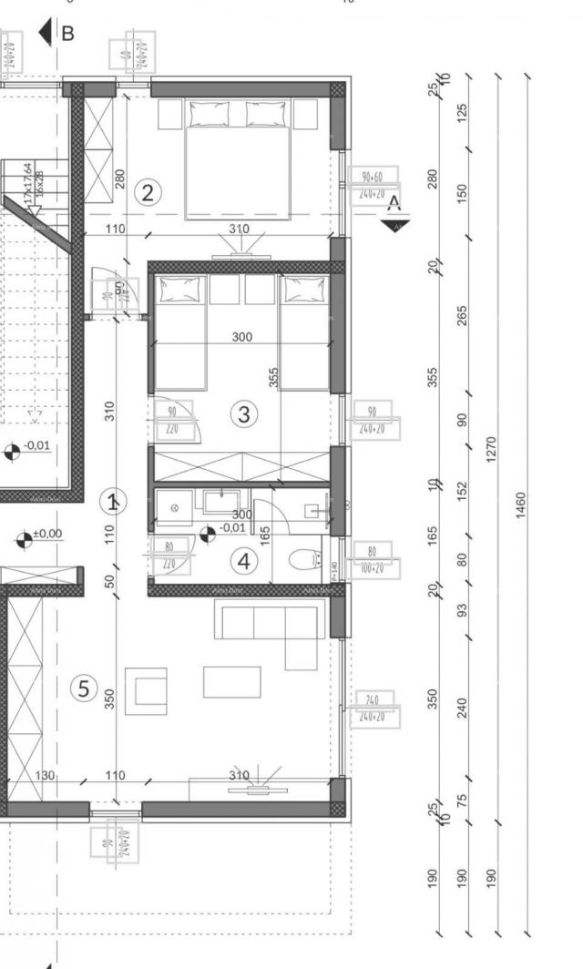 Wohnung Mukalba. Medulin. Wohnung in einem Neubau mit eigenem Pool