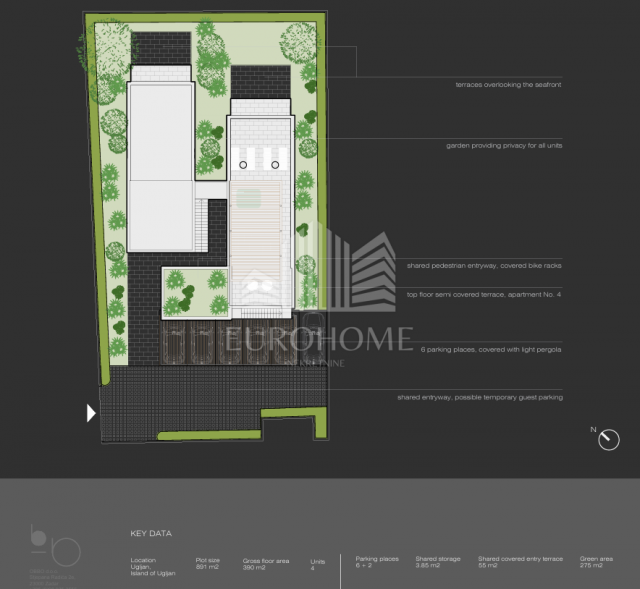 UGLJAN-UGLJAN APARTMAN NOVOGRADNJA 84. 46M2