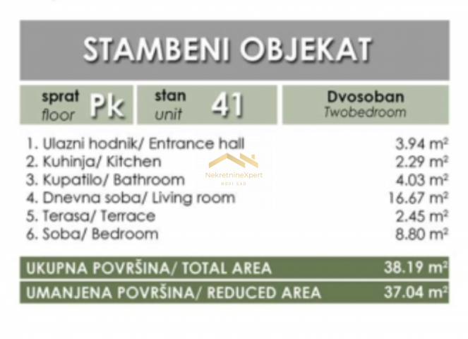 Moderna izgradnja na najtraženijoj lokaciji u gradu!