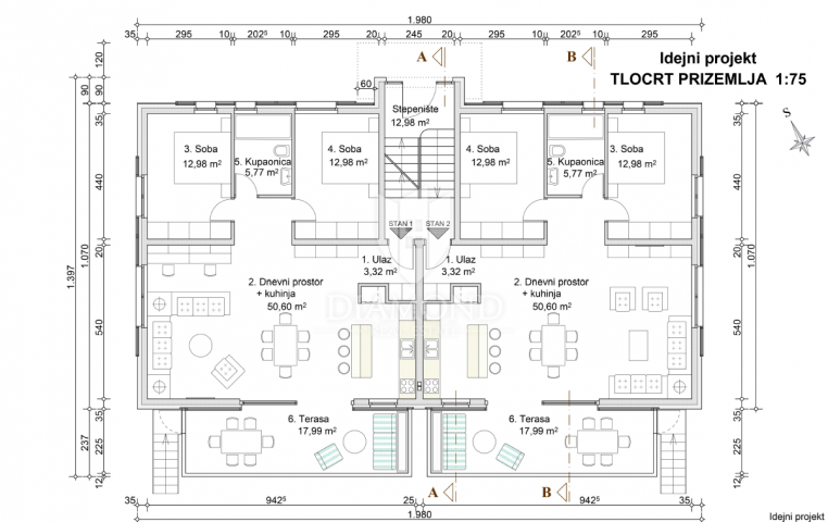 Apartment  Poreč, 106,64m2