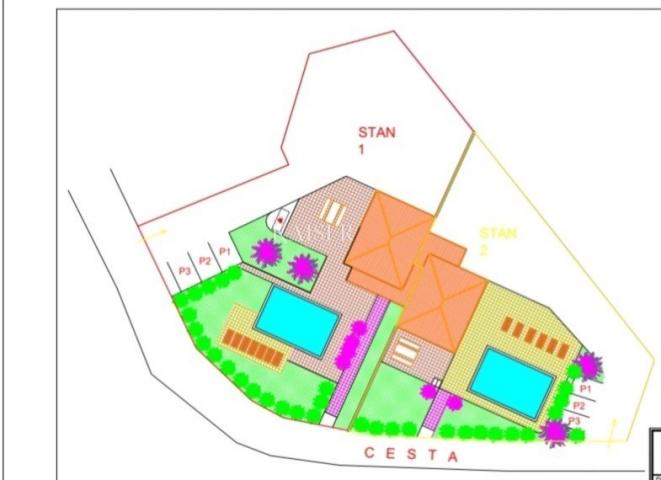 Matulji - dreistöckige Wohnung, Neubau in ruhiger Lage