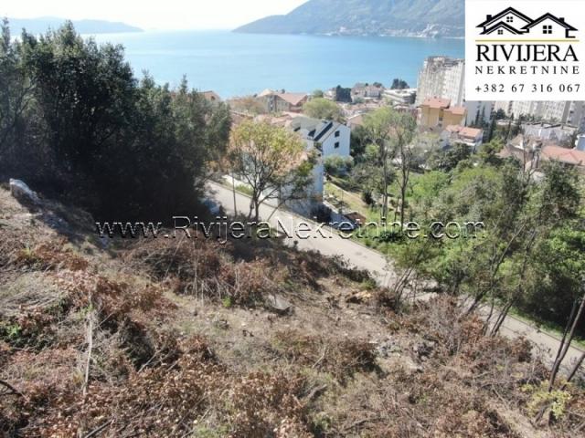 Urbanizovano zemljiste sa pogledom na more Igalo Herceg Novi