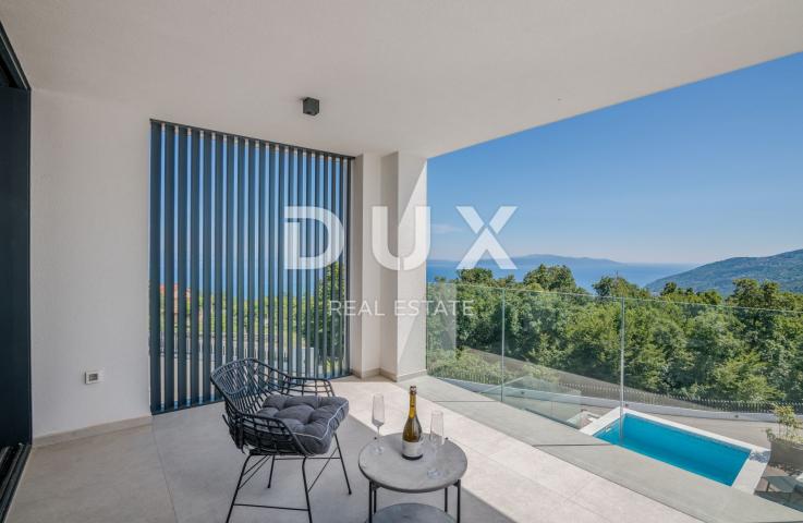 OPATIJA - Neu gebaute Villa mit fantastischem Blick auf das Meer