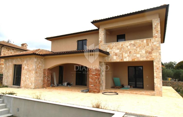 Krk, spacious newly built villa