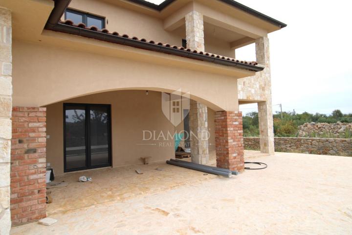 Krk, spacious newly built villa