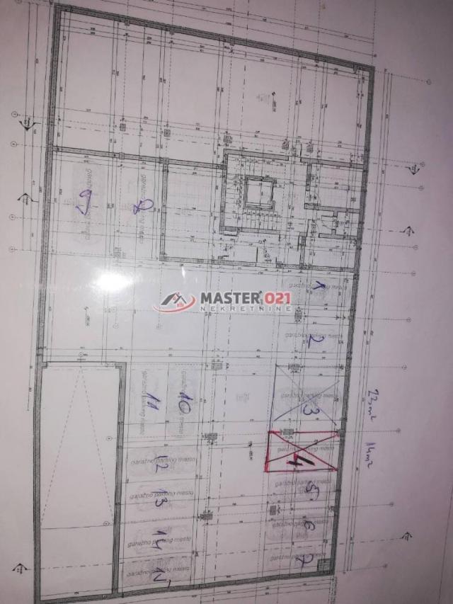 Prodaje se parking mesto 15m2 ispod nove zgrade - Patrijarha Čarnojevića