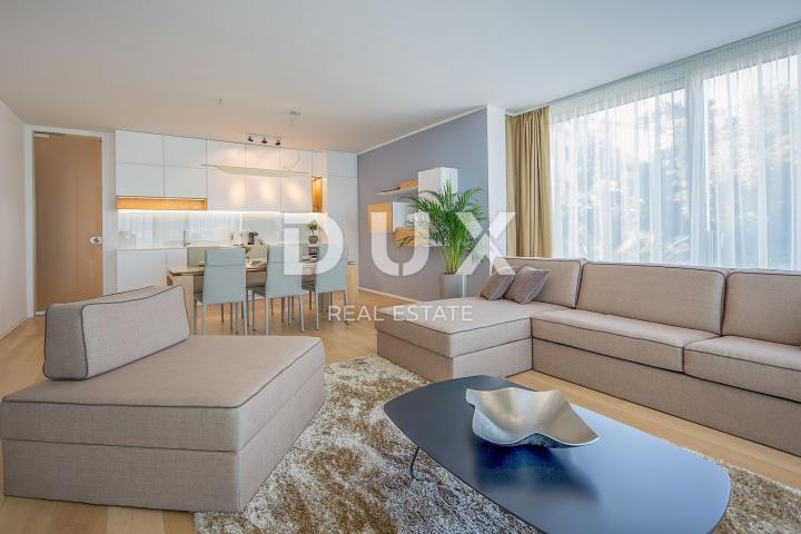 OPATIJA, CENTER - luxurious apartment in a new building with a pool, view, 150m from the sea