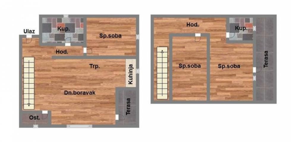 Izvanredan duplex površine 97 m² - TOP raspored 