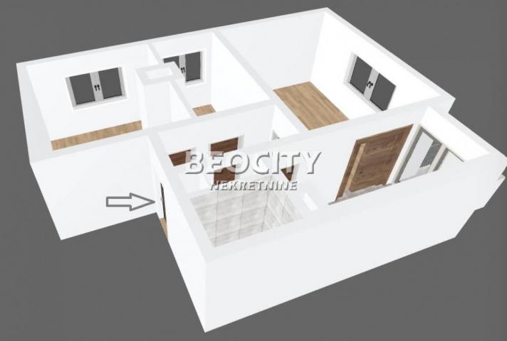 Novi Beograd, Stari Merkator, Bulevar Mihajla Pupina, 3. 0, 58m2, 180000EUR