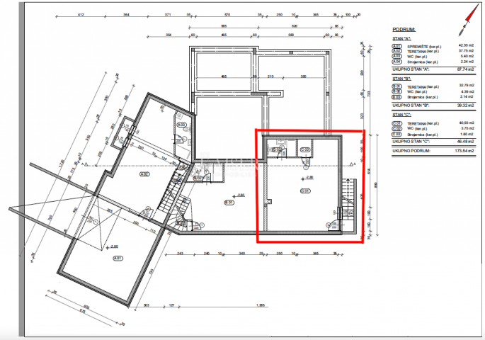 Opatija, Pobri - Luxurious three-story apartment with garden and swimming pool for rent (A)