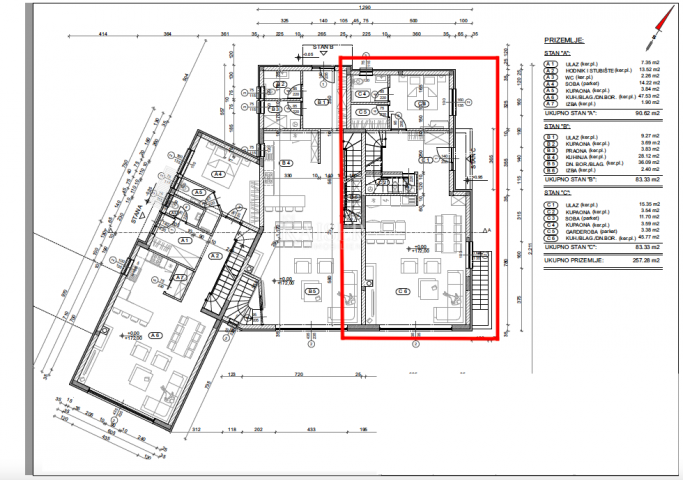 Opatija, Pobri - Luxurious three-story apartment with garden and swimming pool for rent (A)