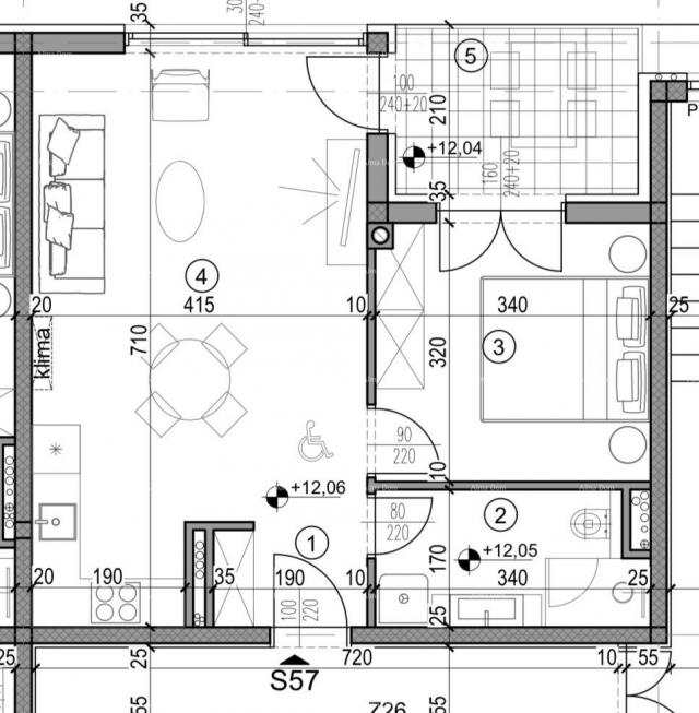 Wohnung Neubauprojekt in Pula! Modernes Apartmenthaus in der Nähe des Stadtzentrums.