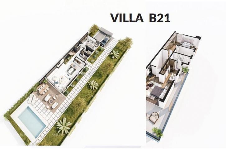 Vila Prodaja modernih vila u predivnom stambenom naselju, Umag