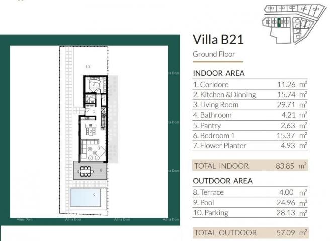 Vila Prodaja modernih vila u predivnom stambenom naselju, Umag