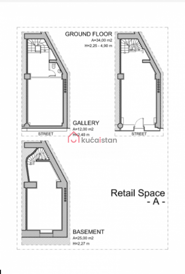 Premium lokal. Slavija-Terazije. Izlog. Galerija. 