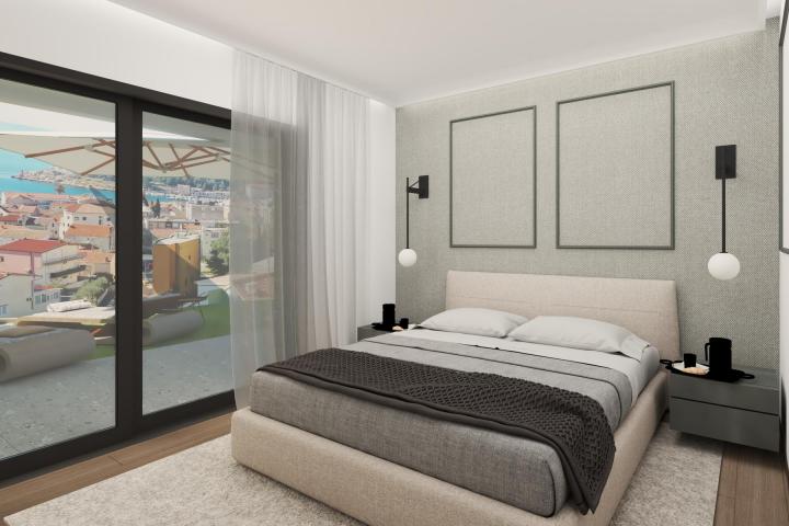 Makarska, trosoban penthouse, novogradnja S6