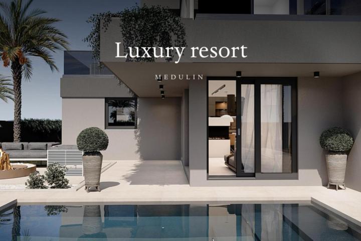 Istra, Medulin. Luxury resort samostojeće kuće s bazenom 142 m2