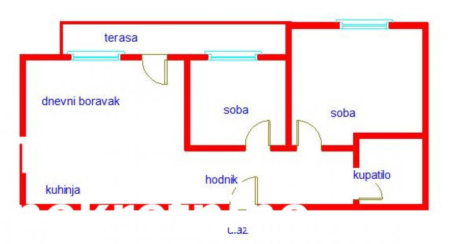 3 Trosoban stan NOVI SAD, 123600€