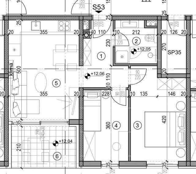 Wohnung Neubauprojekt in Pula! Modernes Apartmenthaus in der Nähe des Stadtzentrums.