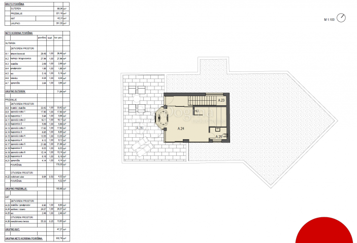 Haus Medulin, 303m2