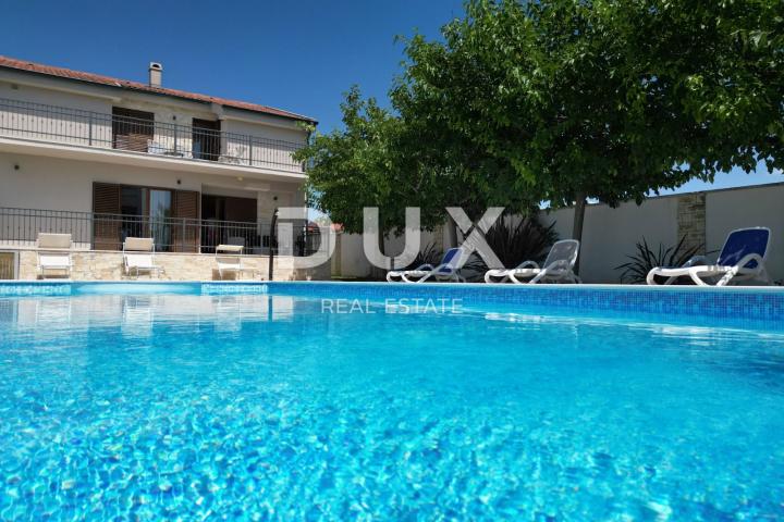 ZADAR, POLÍČNIK - Beautiful villa with swimming pool and playground