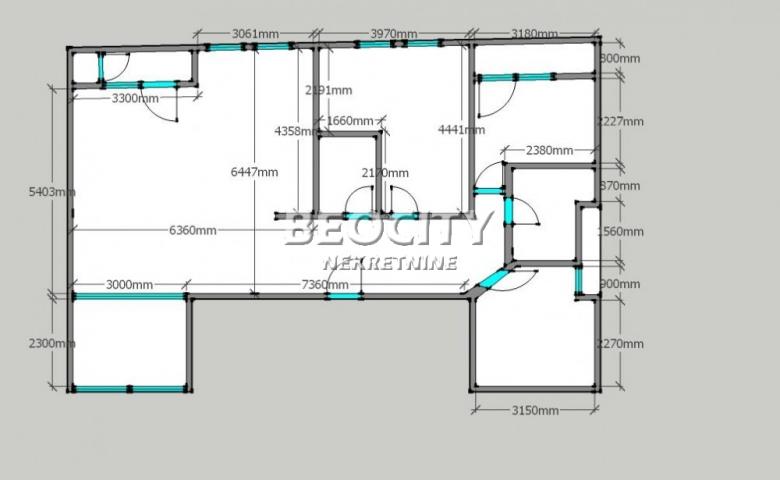 Novi Sad, Centar, Kosovska , 3. 5, 96m2, 283200EUR