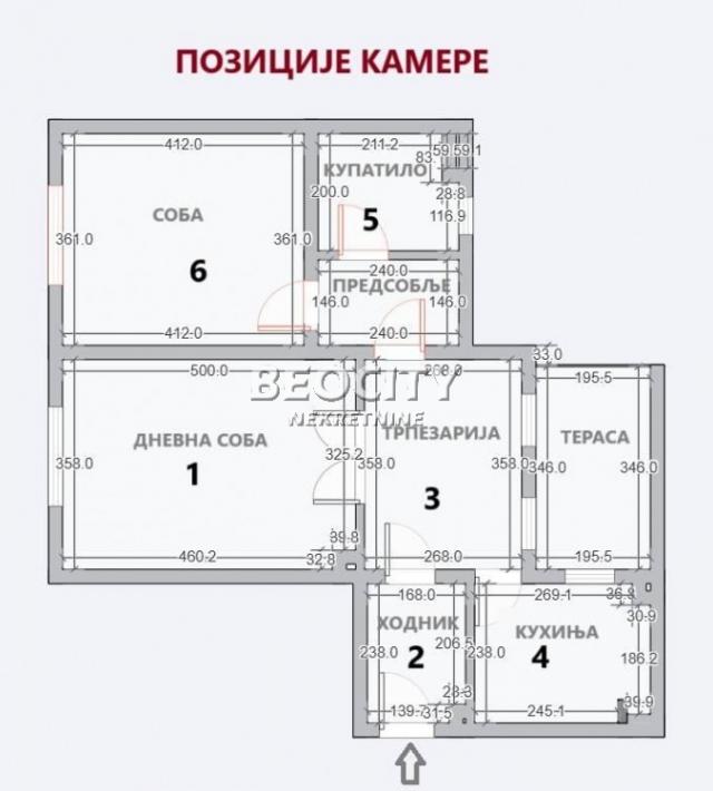 Voždovac, Šumice, Vladimira Tomanovića, 2. 0, 67m2, 185000EUR