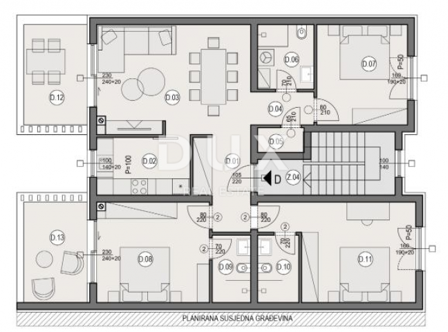 ISTRIEN, PULA - Penthouse in einem neuen Projekt!