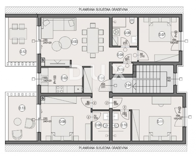 ISTRIEN, PULA - Penthouse mit Garage in der Nähe des Zentrums!