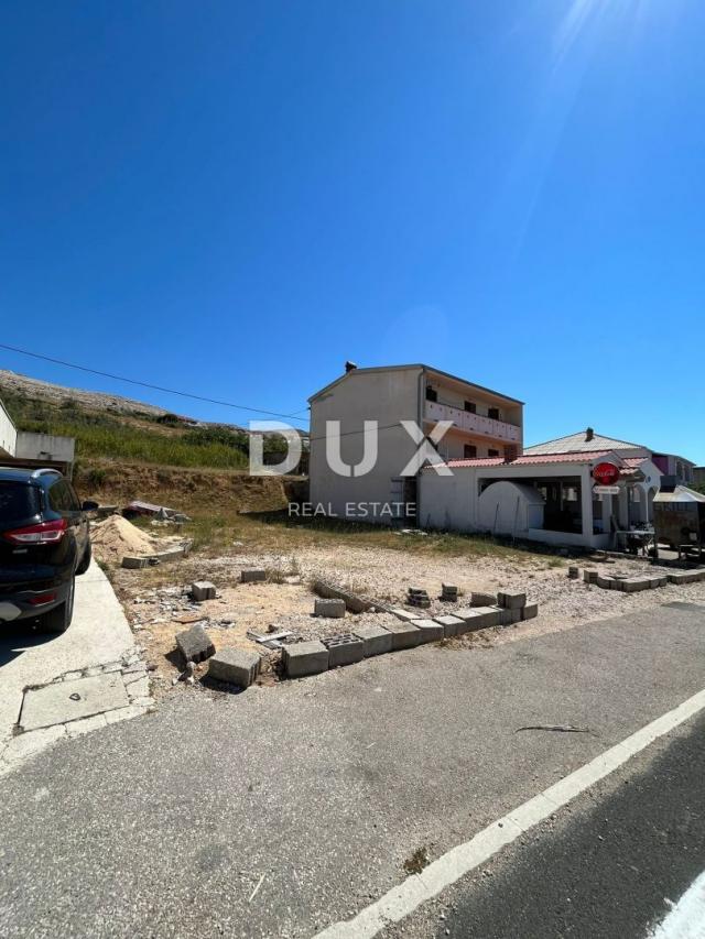 PAG ISLAND, DINJIŠKA - Building land 50m from the sea!