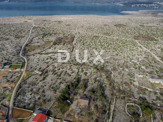 ZADAR, POSEDARJE - Atraktivno zemljište s pogledom na Velebit