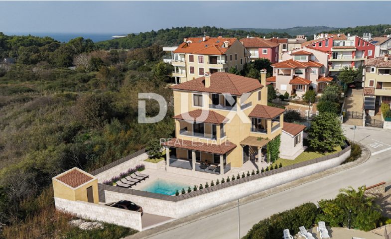 ISTRIEN, PREMANTURA - Villa mit Pool am südlichsten Punkt Istriens - MEERBLICK!!