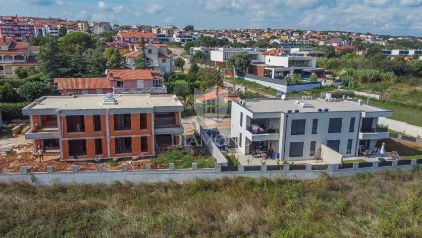 Modern new building near the beach near Medulin!