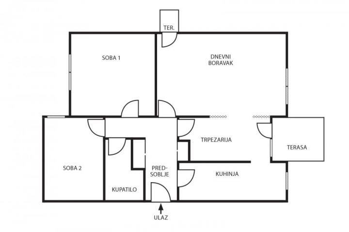 Dorćol, Trostran, Adaptibilan ID#6464