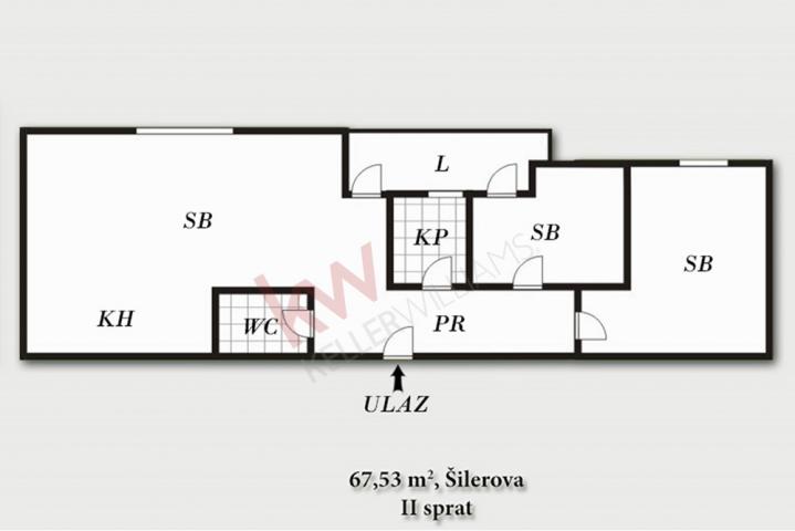 
				2, 5, Novogradnja 67, 53m2, Zemun
			