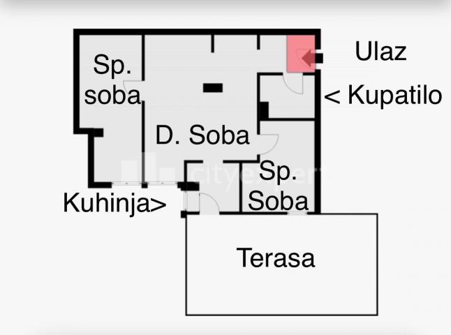 NOVI SAD - LIMAN 4 - 55. 00 m2