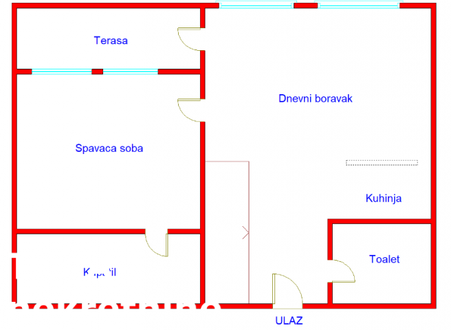 2 Dvosoban stan NOVI SAD, 190000€