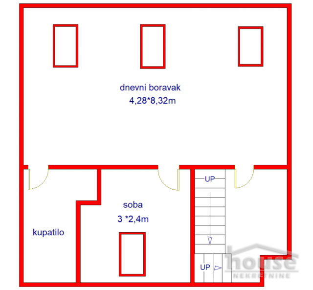 Stan NOVI SAD, NOVA DETELINARA, kv: 143, € 267800, ID: 1061402