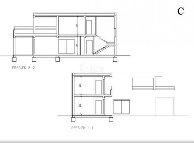 Vodnjan, Istra- moderna vila 114m2 s bazenom