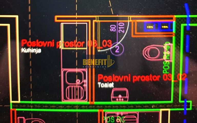 Odličan lokal u izgradnji na dva nivoa od 311m2, Kumodraška