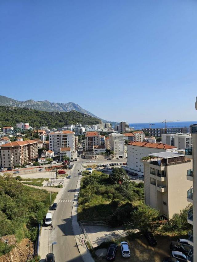 New Furnished Two-Bedroom Apartment for Sale, 75 m2, Bečići, Sea View