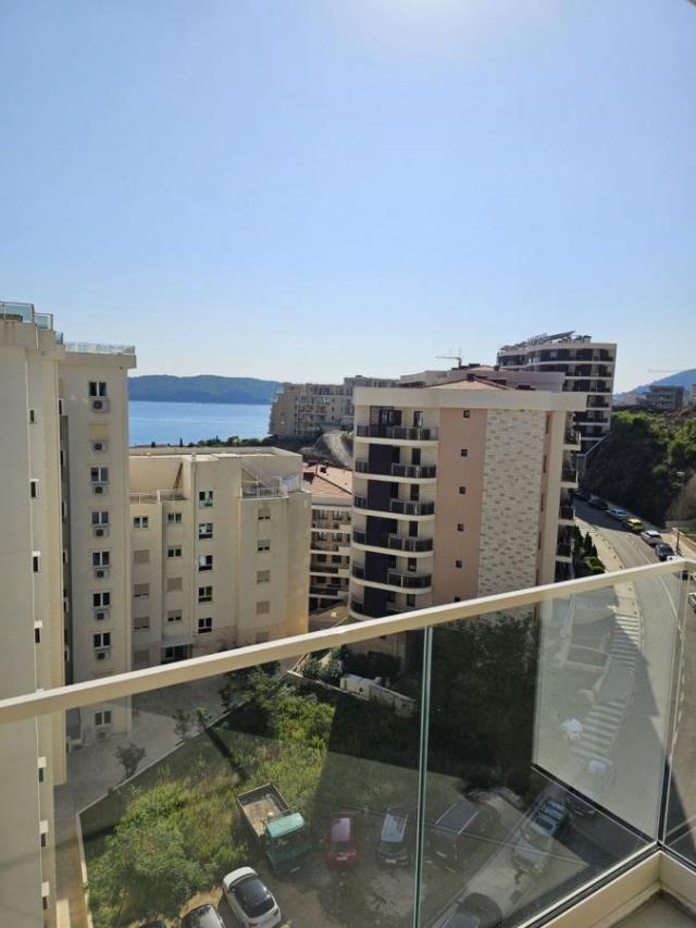 New Furnished Two-Bedroom Apartment for Sale, 75 m2, Bečići, Sea View