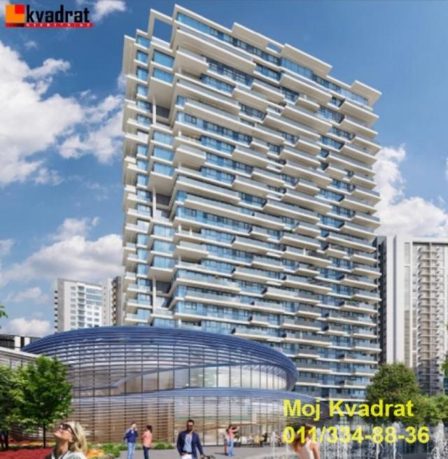 Savski venac, Beograd na vodi - BW Perla, 148m2 - DIREKTAN POGLED NA REKU - BISER PRESTIŽA