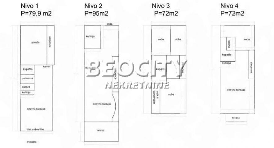 Čukarica, Julino brdo, Poručnika Spasića i Mašere, 7.0, 330m2, 2900EUR
