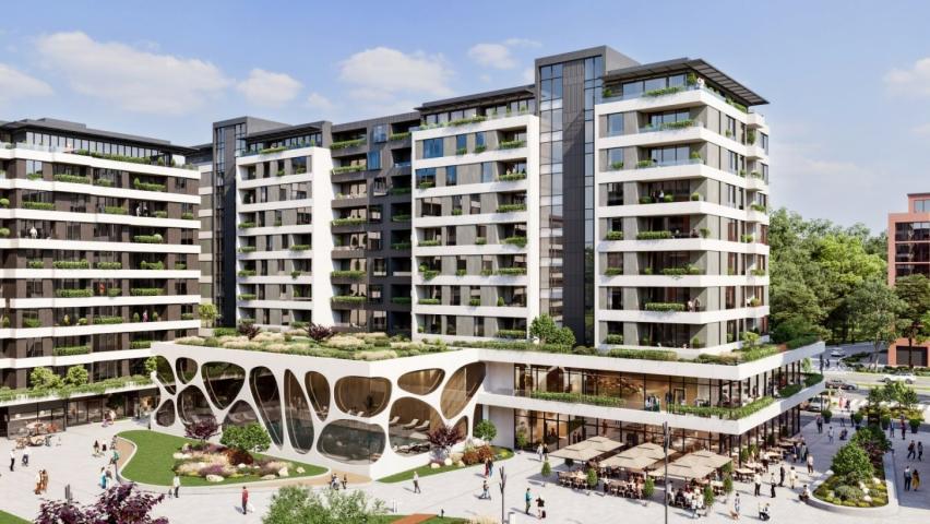 Novi Beograd SOUL 64 - nov stan sa 2 spavaće sobe i velikm bašta terasom