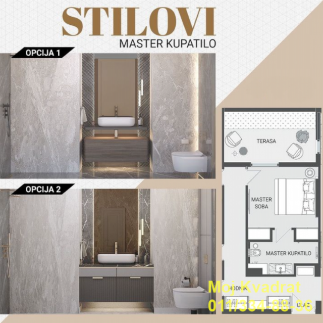 Savski venac, Dedinje - Heroja Milana Tepića, 130m2