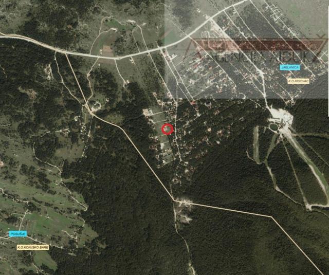 Građevinsko zemljište Blidinje - Risovac 493 m2